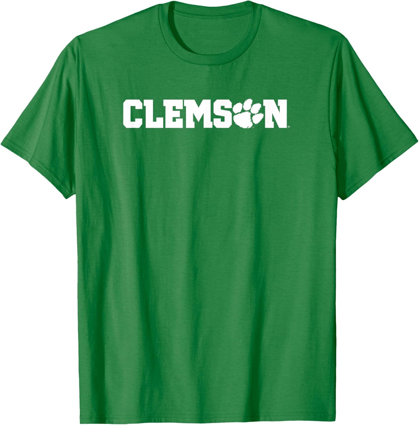 Clemson Tigers Classic Paw Orange Officially Licensed T-Shirt - T-Shirt | Irish Green