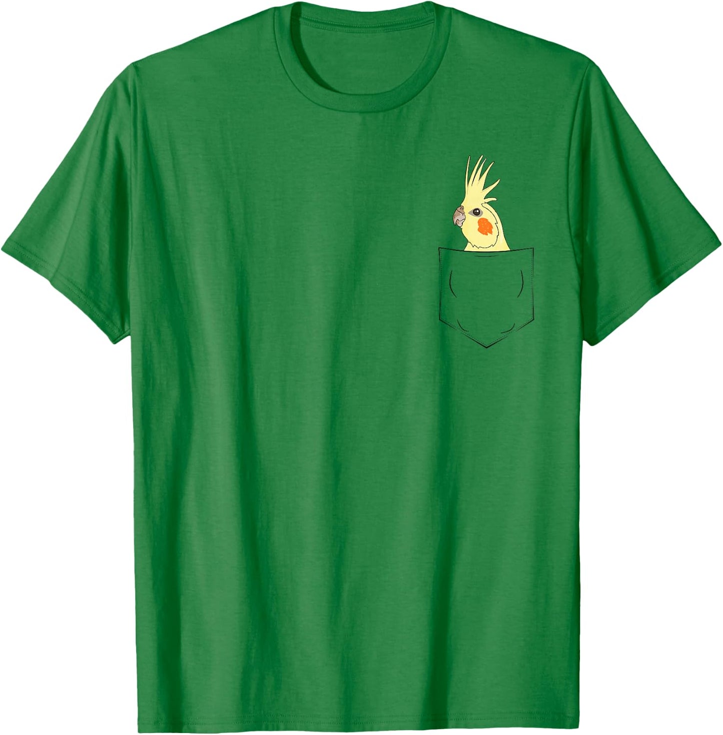 Lutino Cockatiel Bag Birds Gift Parakeets T-Shirt - T-Shirt | Irish Green