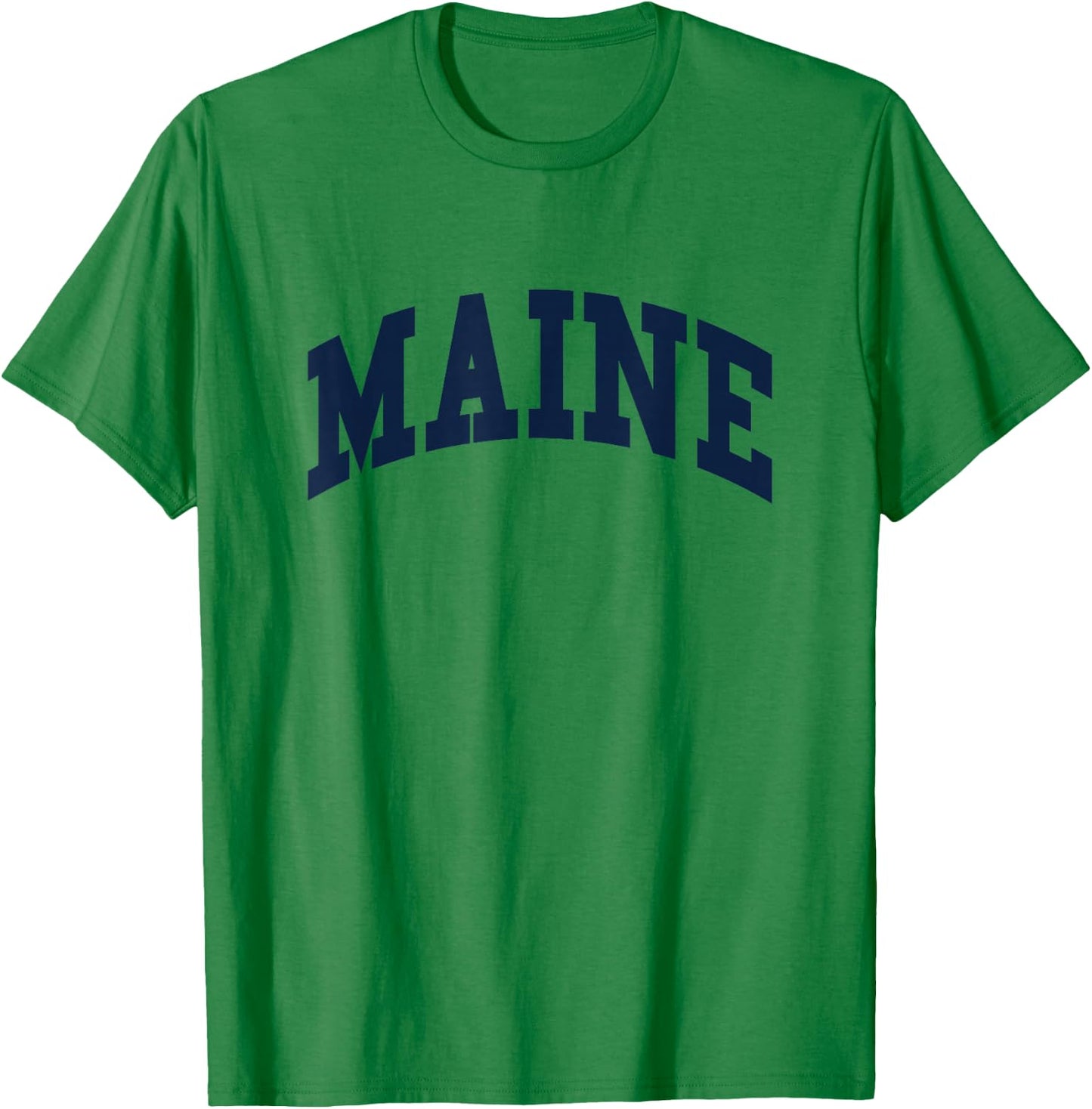 Maine - Throwback Design - Classic T-Shirt - T-Shirt | Irish Green