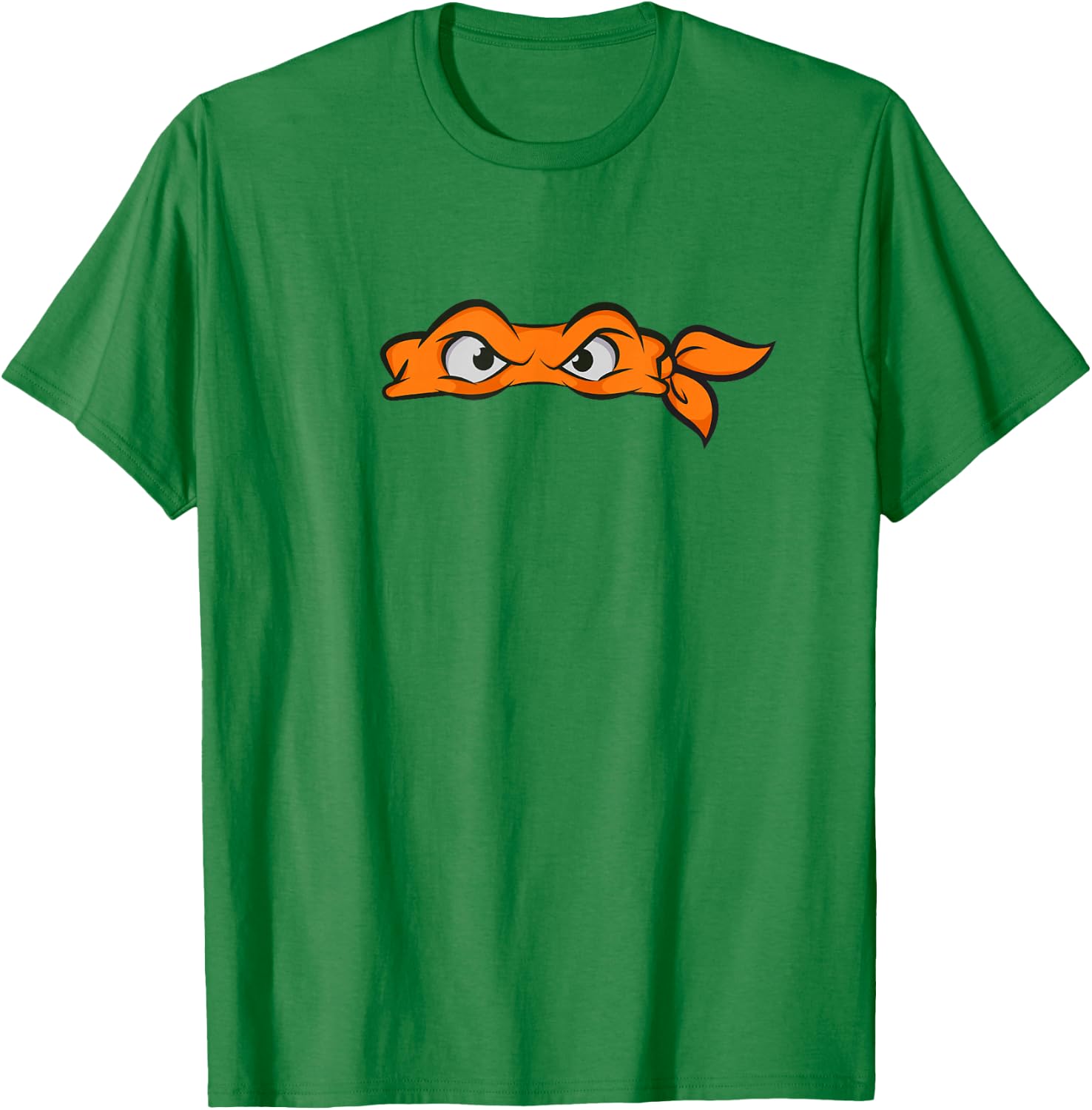 Teenage Mutant Ninja Turtles Vintage Michelangelo Ninja Mask , Green T-Shirt - T-Shirt | Irish Green