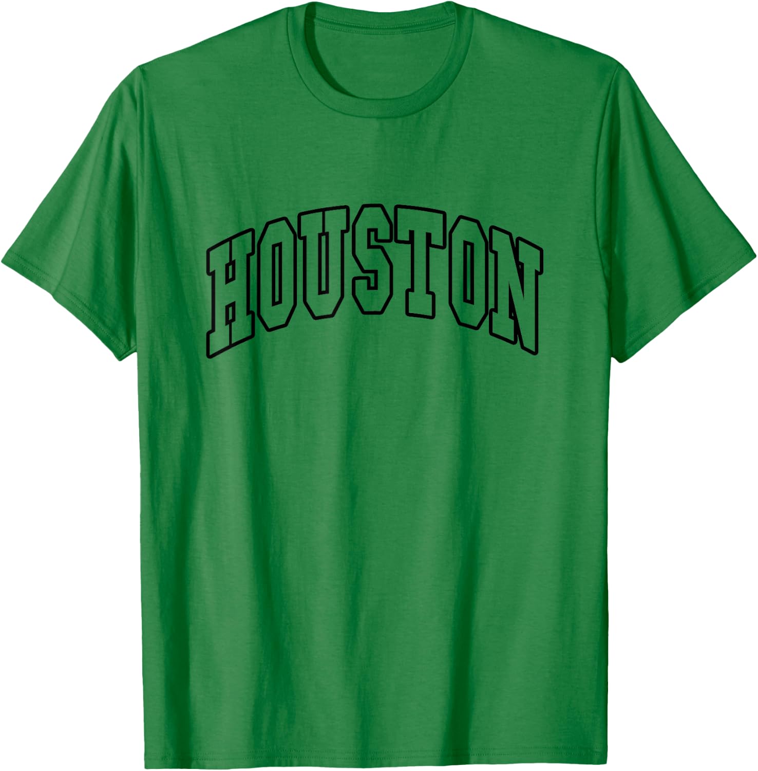 Houston - Texas - Throwback Design - Classic T-Shirt - T-Shirt | Irish Green