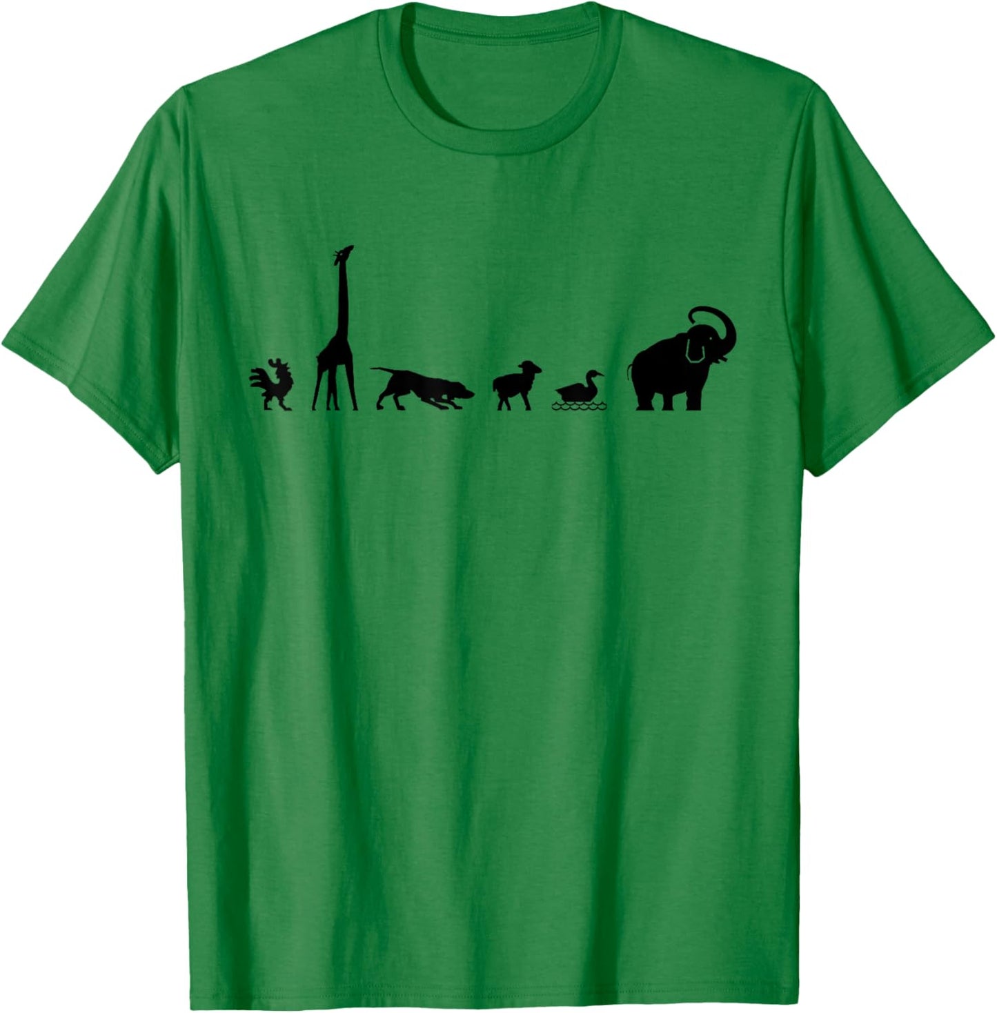 Animals Graphic Animal Lover Zoo - Adult & Youth T-Shirt - T-Shirt | Irish Green