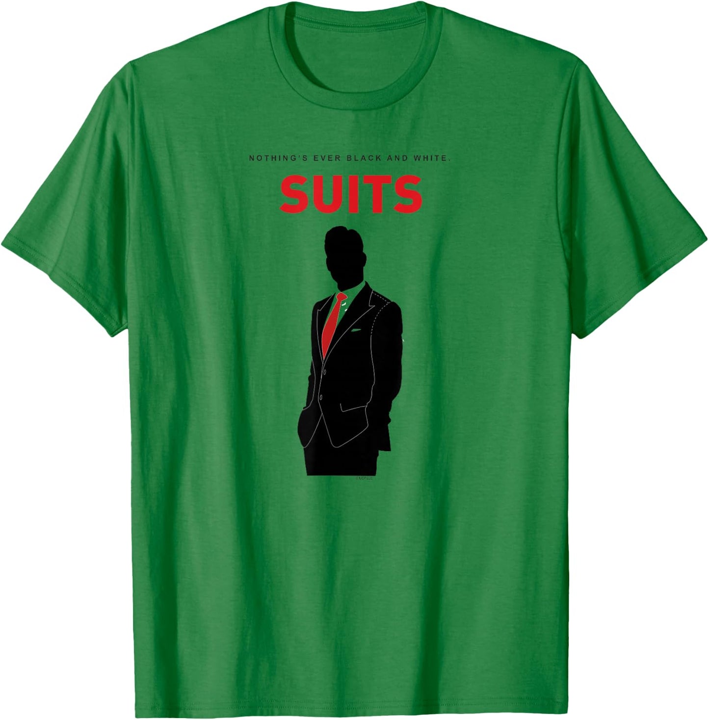 Suits Harvey Specter Nothing's Ever Black and White T-Shirt - T-Shirt | Irish Green