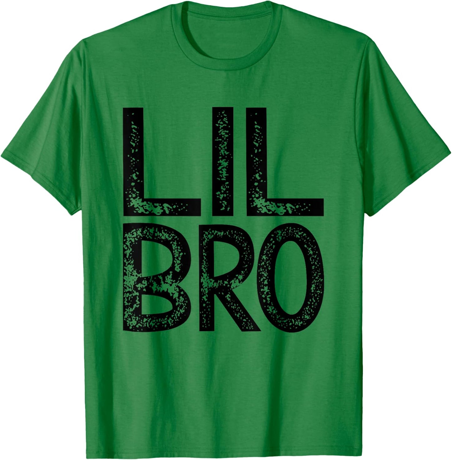 Lil Bro Brother Kleiner Bruder Geschenk Geburtstag Vintage T-Shirt - T-Shirt | Irish Green