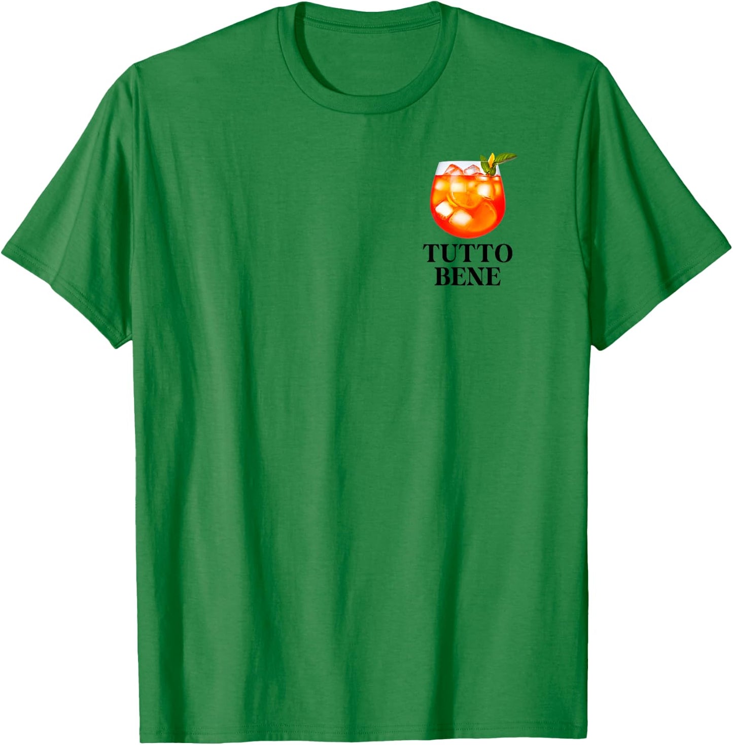 Tutto Bene, Aperöchen Spritz Club Collection , White T-Shirt - T-Shirt | Irish Green