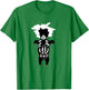 Adorable Spotted Skunk Handstand T-Shirt - T-Shirt | Irish Green