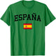 Drapeau Espagnol pour Hommes, Femmes, Enfants T-Shirt - T-Shirt | Irish Green