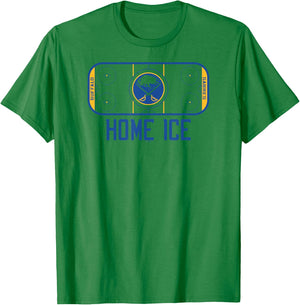 Buffalo Sabres Home Ice White Officially Licensed T-Shirt - T-Shirt | Irish Green