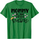 Mommy Of The Birthday Princess Party Toddler Girl Family T-Shirt - T-Shirt | Irish Green