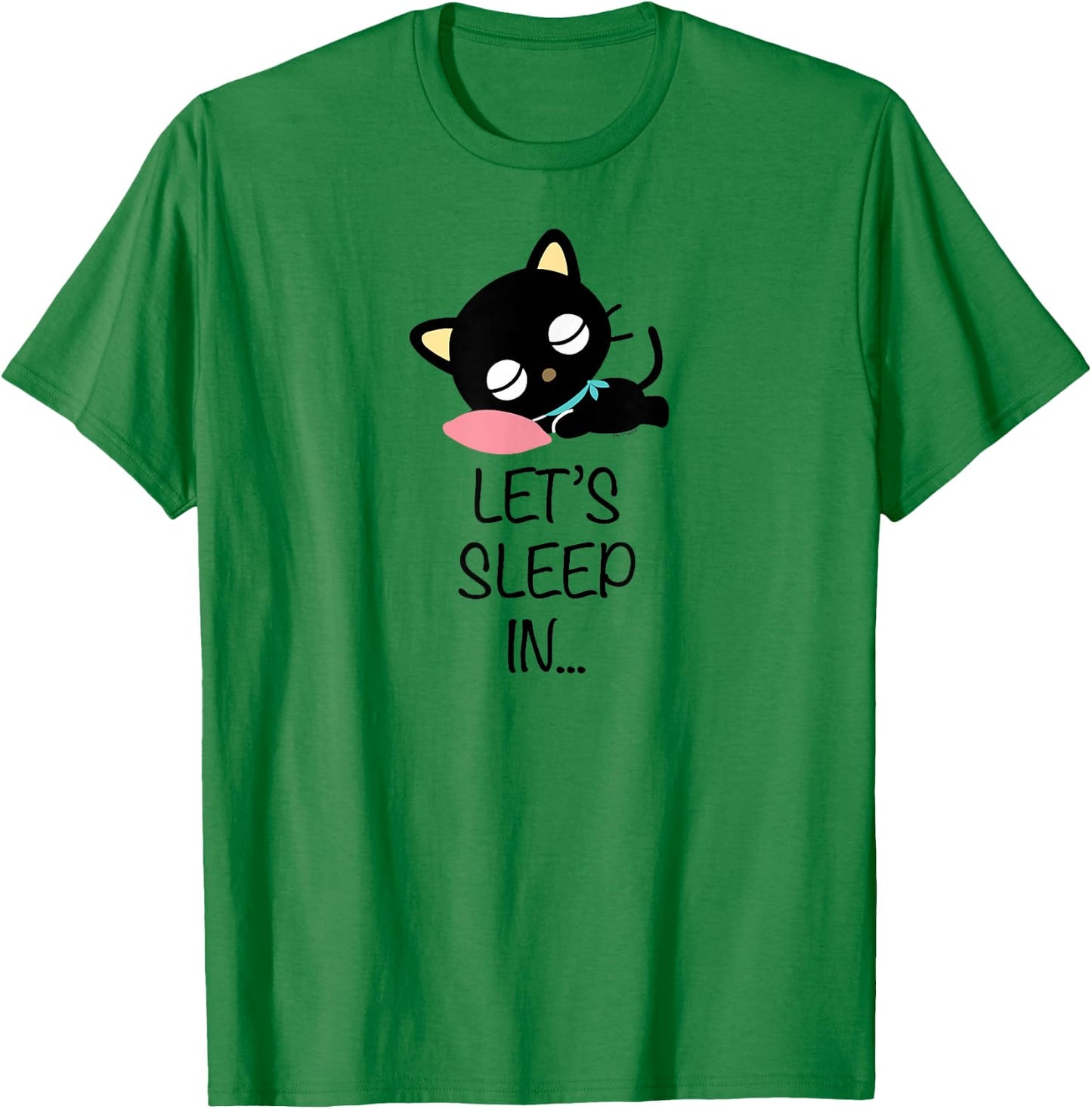 Chococat Let's Sleep in T-Shirt - T-Shirt | Irish Green