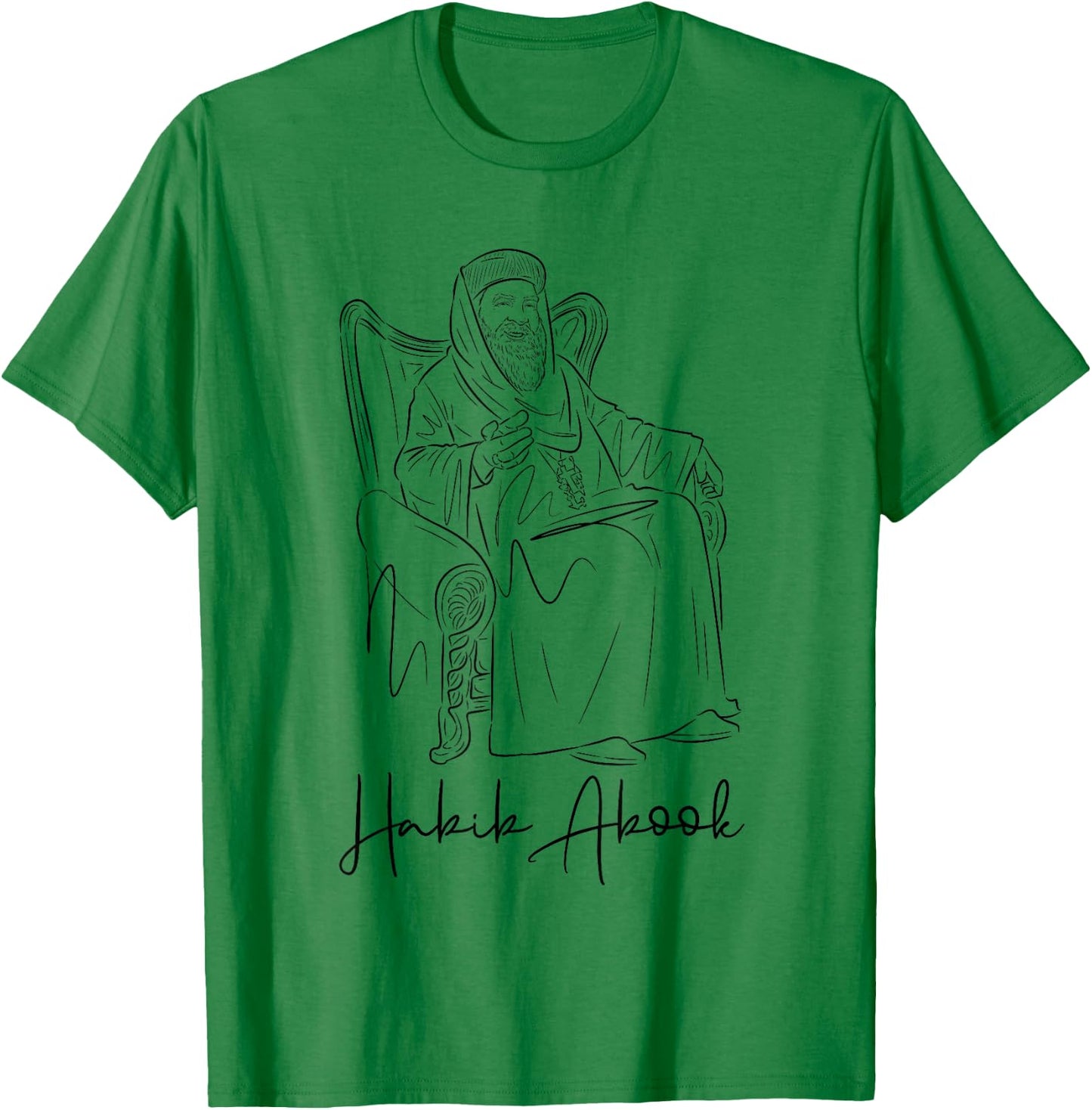 Habib Abook (St. Pope Kyrillos VI) T-Shirt - T-Shirt | Irish Green