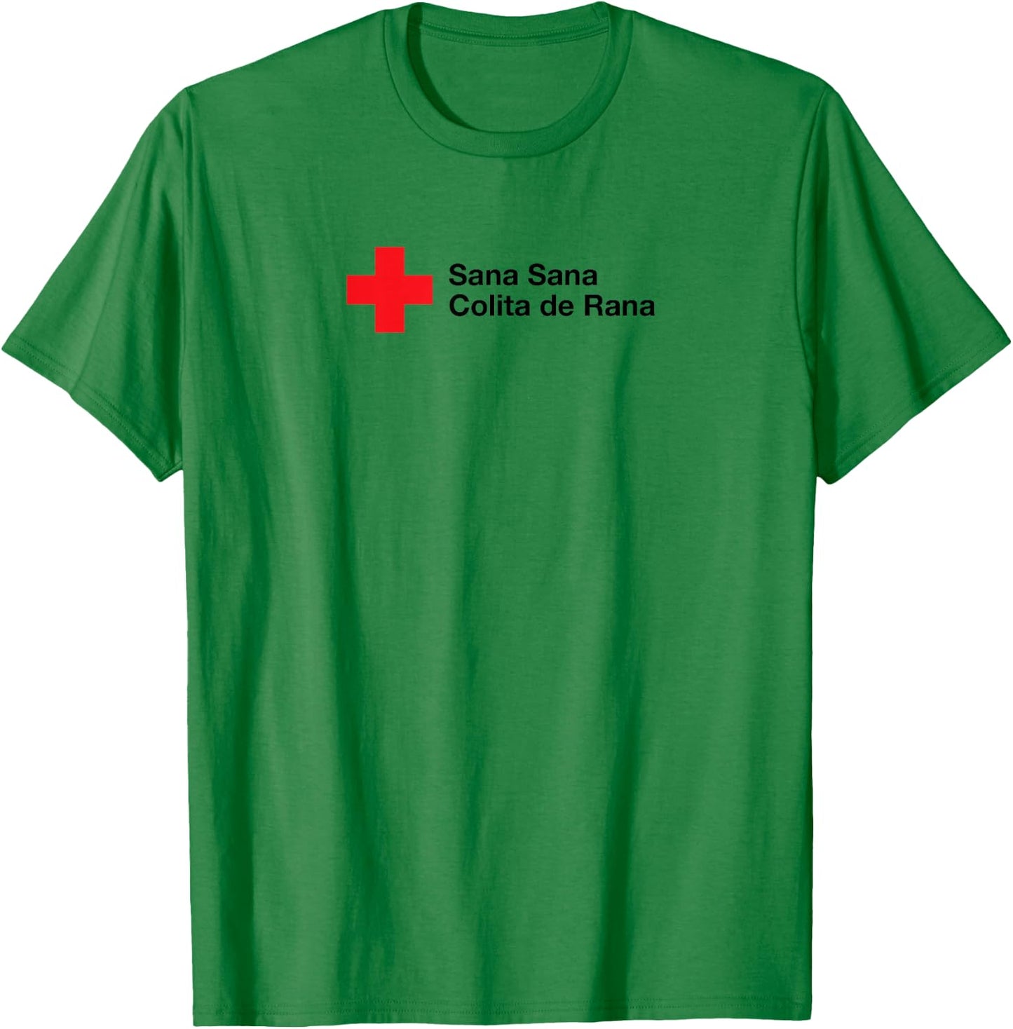 Petey Weedy: Sana Sana Colita de Rana T-Shirt - T-Shirt | Irish Green