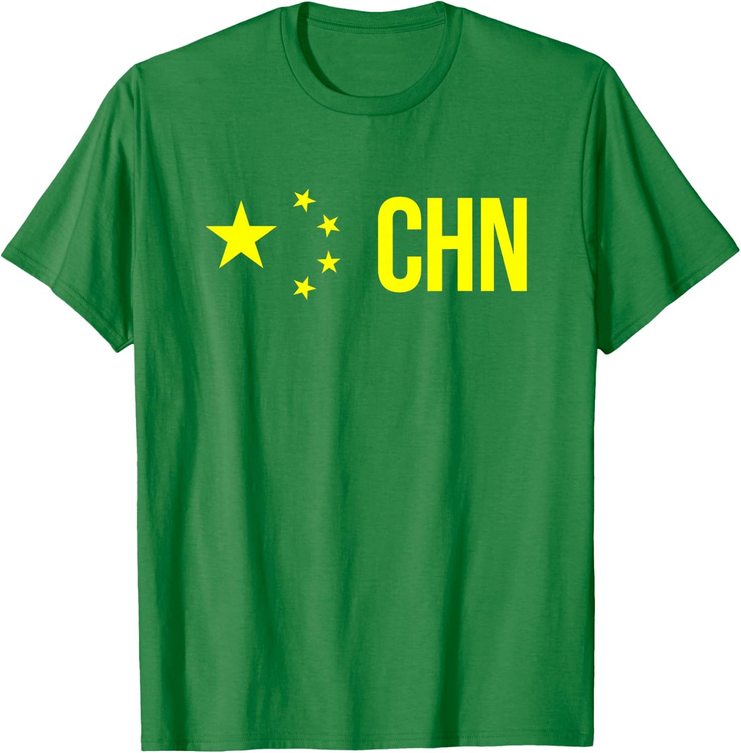 Maillot de Sport International avec Drapeau de la Chine T-Shirt - T-Shirt | Irish Green