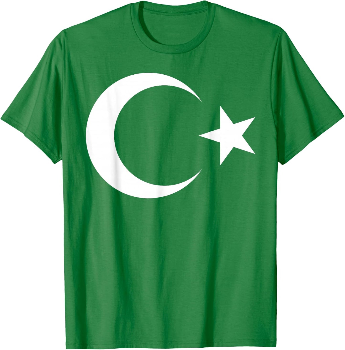 Turkish Flag Turkey Bayragi Türkiye Crescent Moon And Star T-Shirt - T-Shirt | Irish Green
