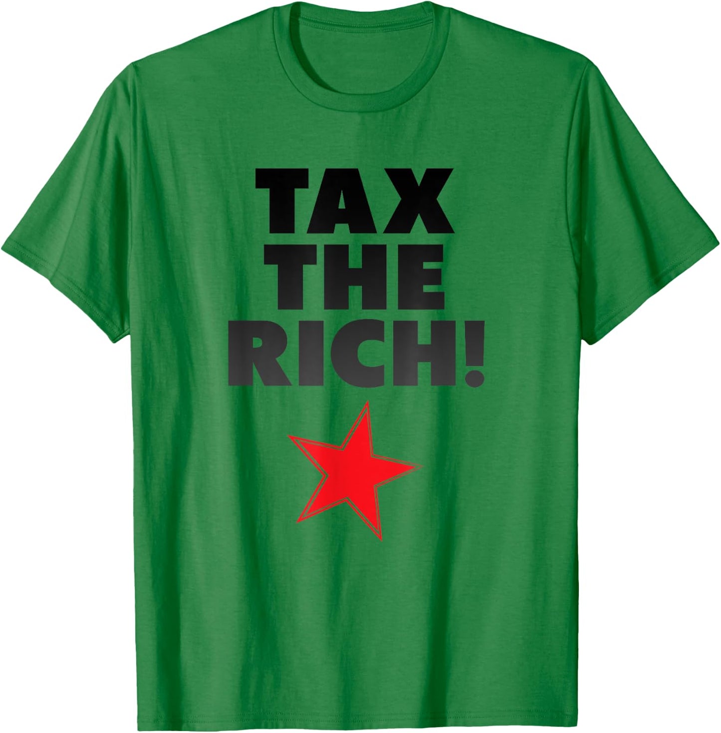 Solidarity, Taxing the Rich T-Shirt - T-Shirt | Irish Green