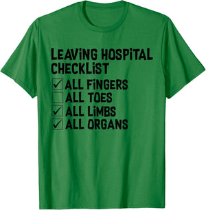 Toe Amputee Funny Humor Prosthetic Amputation T-Shirt - T-Shirt | Irish Green