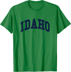 IDAHO - Throwback Design - Classic T-Shirt - T-Shirt | Irish Green