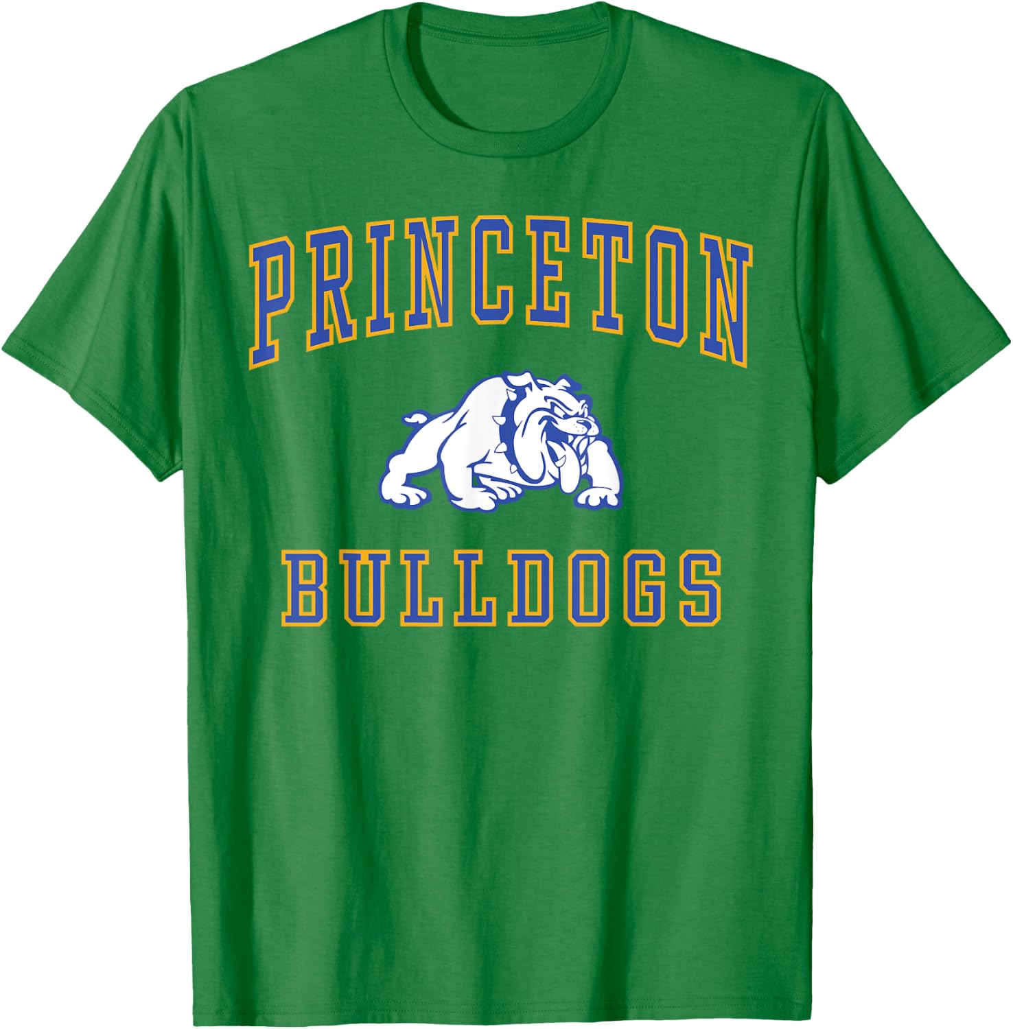 Princeton High School Bulldogs T-Shirt - T-Shirt | Irish Green