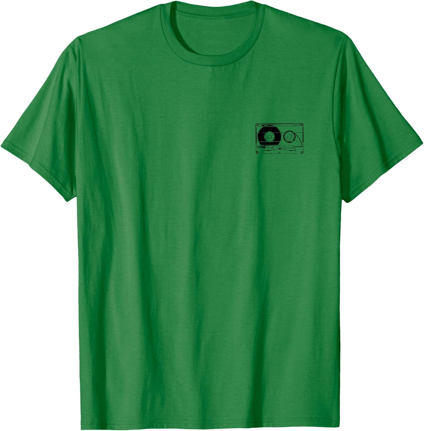 Kassette Old School Audioband Mixtape Kassette T-Shirt - T-Shirt | Irish Green