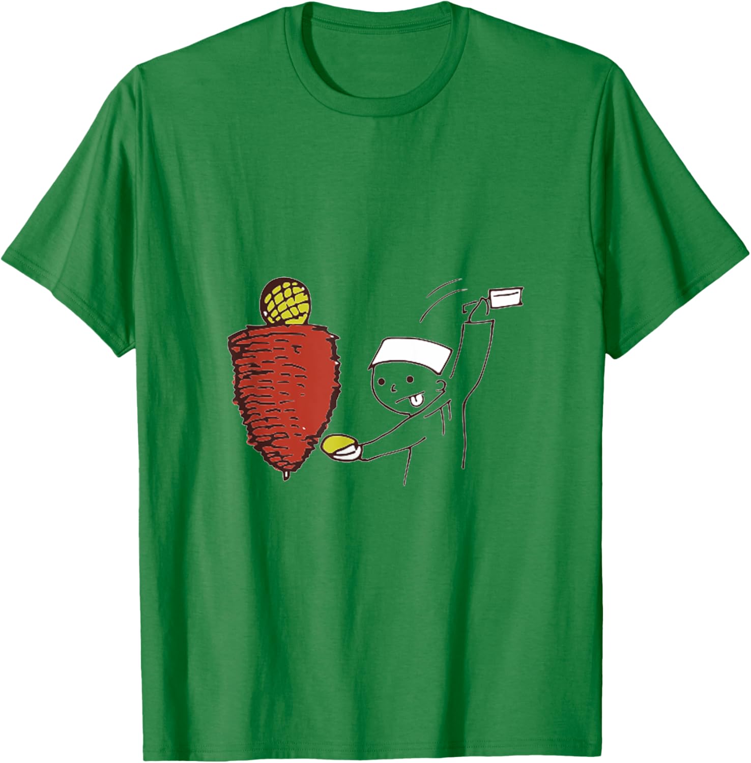 Chef Taco el Pastor Mexican Food T-Shirt - T-Shirt | Irish Green
