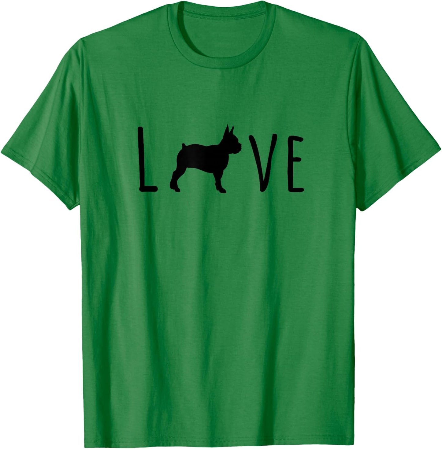 Boston Terrier - Bostie - Dog Dad Mom Pet T-Shirt - T-Shirt | Irish Green