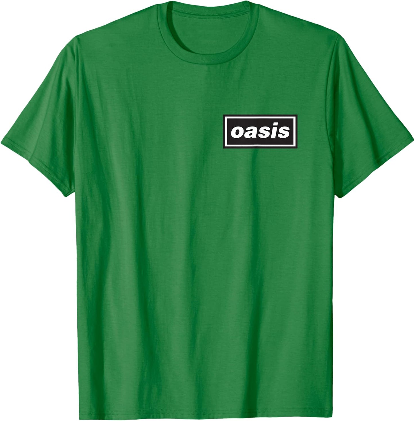 Oasis – Pocket Hit Logo Grey , grey, S T-Shirt - T-Shirt | Irish Green