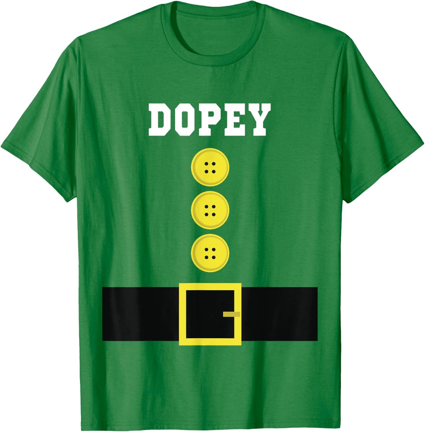 Funny DOPEY Halloween Costume Gift Novelty Shirt T-Shirt - T-Shirt | Irish Green