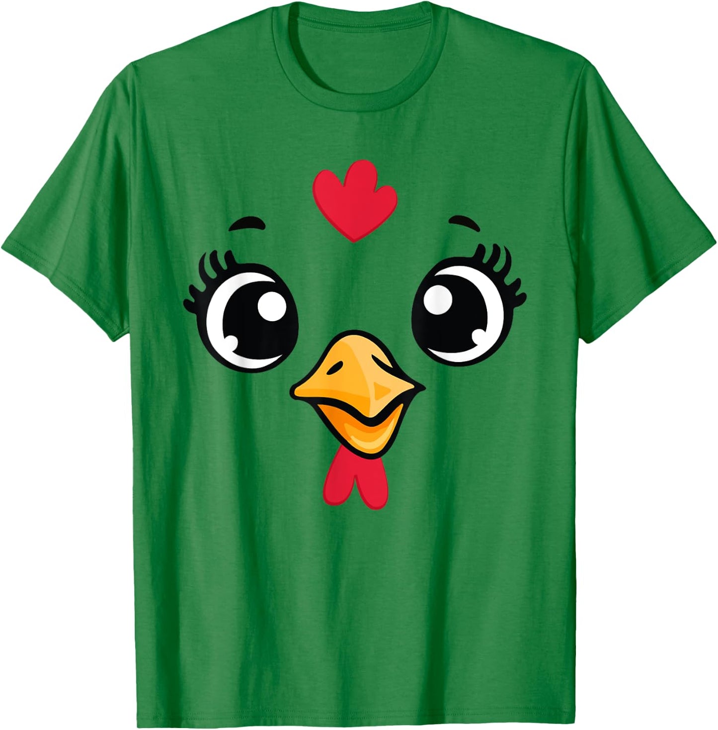 Funny Chicken Halloween Costume Women Kids Halloween T-Shirt - T-Shirt | Irish Green