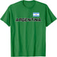 Retro Argentina Shirt Souvenir Argentinian Vintage Throwback T-Shirt - T-Shirt | Irish Green