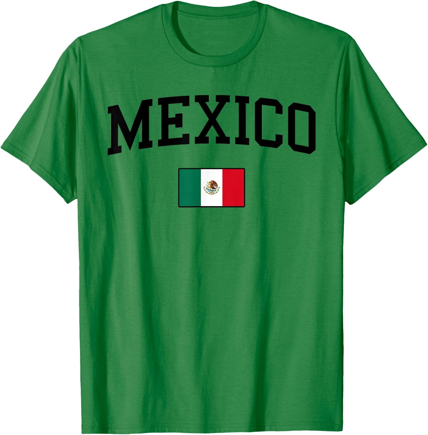 Mexikanische Flagge, Herren, Damen, Kinder, Mexiko T-Shirt - T-Shirt | Irish Green
