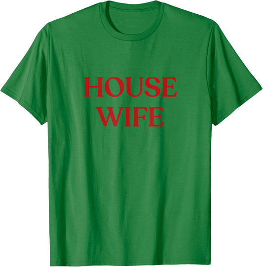 House Wife Y2K Aesthetic Trendy EDM Rave House Music T-Shirt - T-Shirt | Irish Green