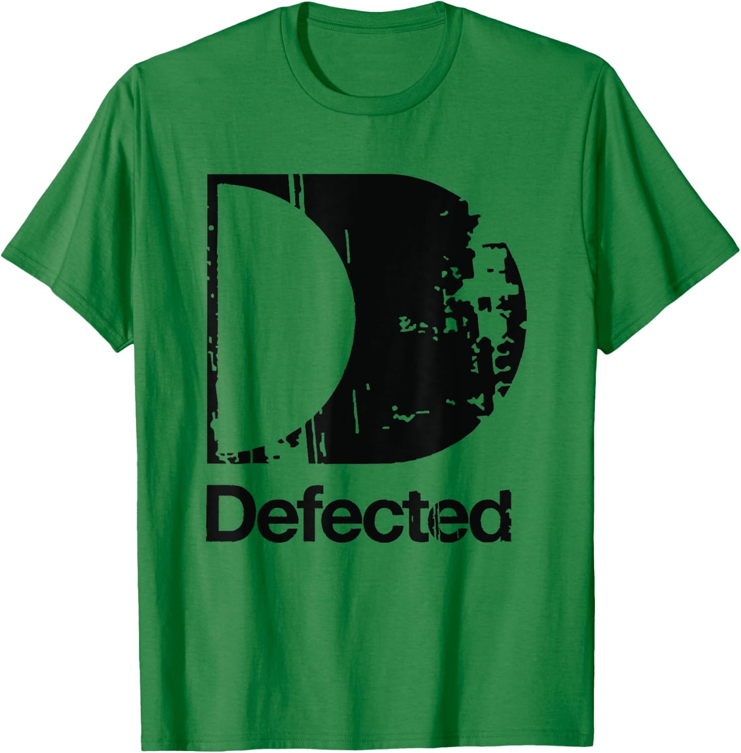 Classic Black Print D Faulty T-Shirt - T-Shirt | Irish Green