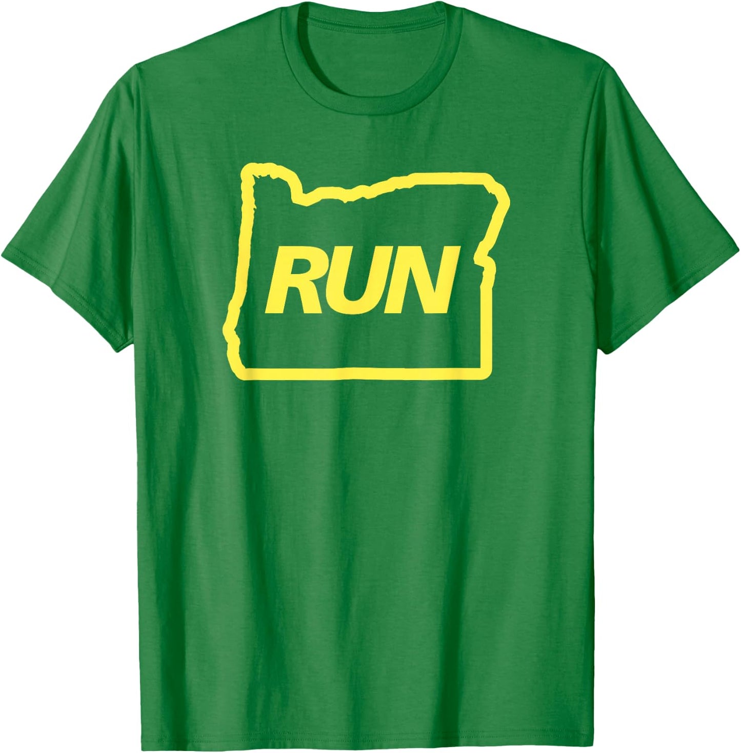 Run Oregon Runner T-Shirt - T-Shirt | Irish Green