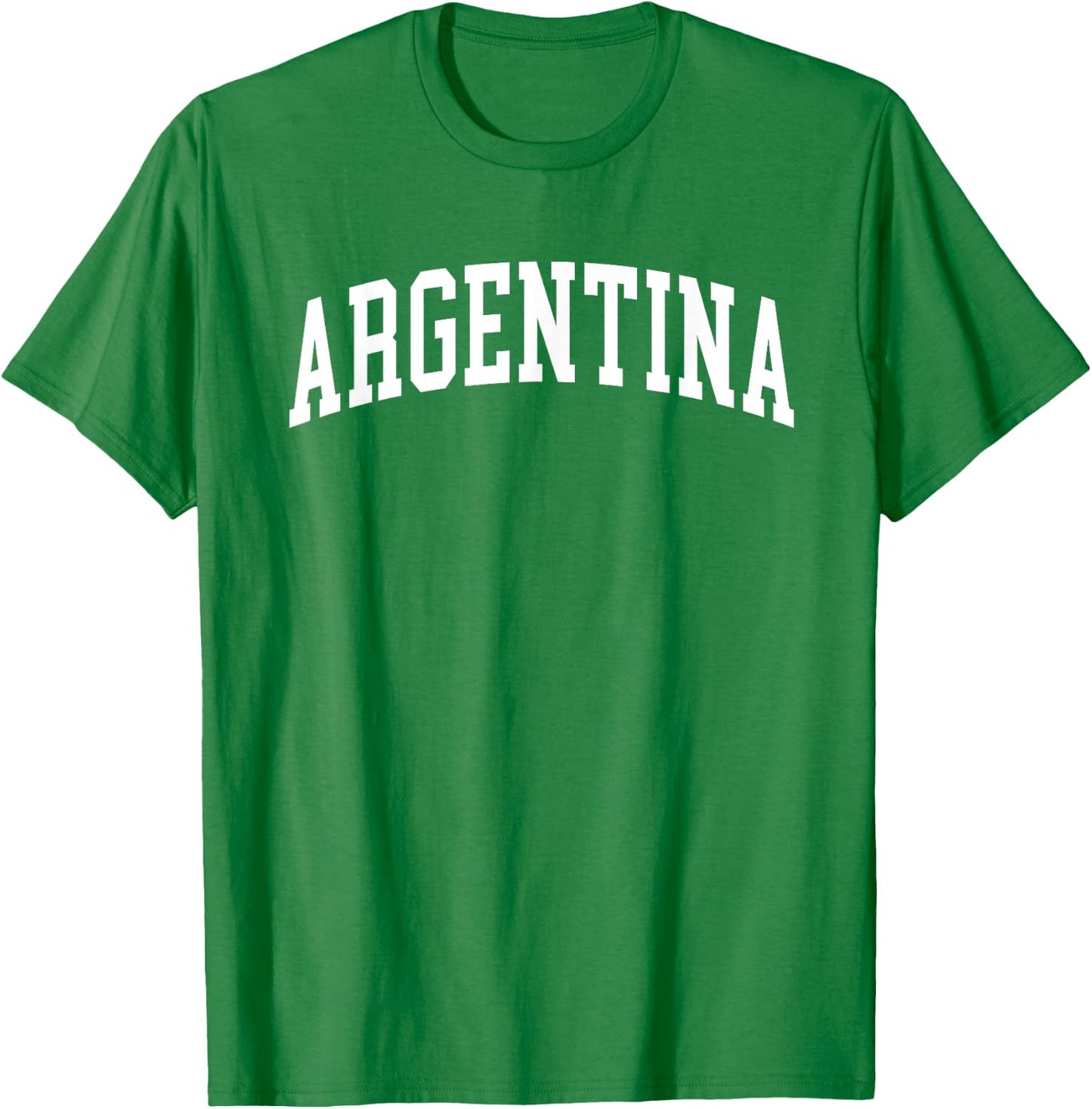 Retro Argentina Shirt Souvenir Argentinian Vintage Throwback T-Shirt - T-Shirt | Irish Green