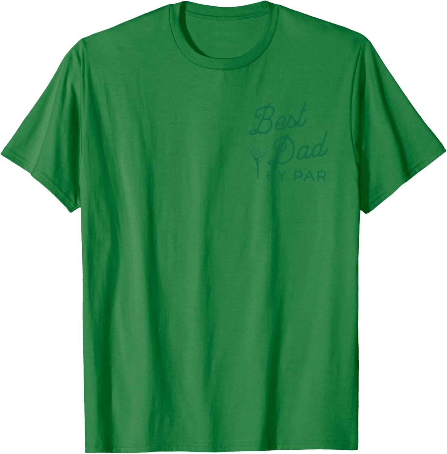 Funny Golf Dad Retro Graphic Above Average Golfer Father T-Shirt - T-Shirt | Irish Green