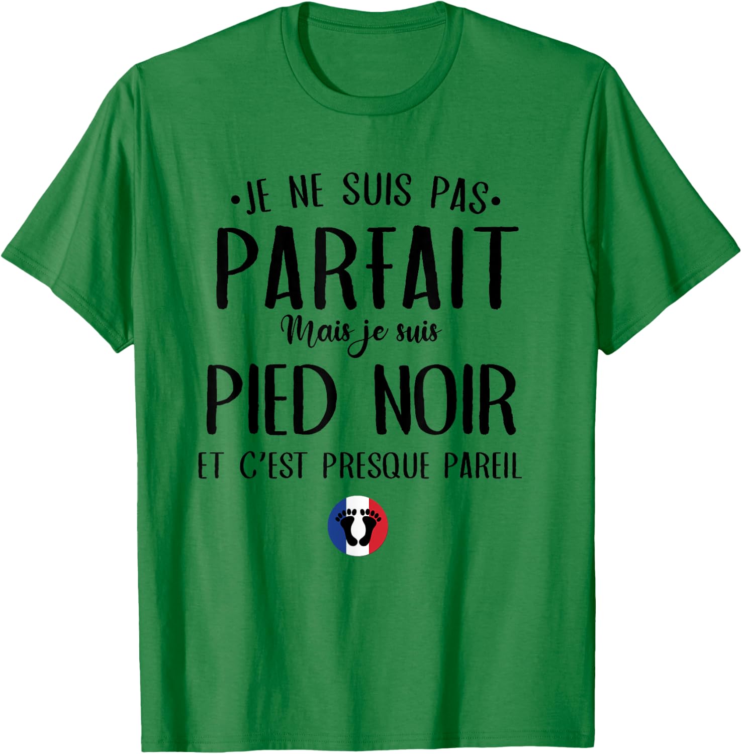 Gift Original Grandpa Granny Black Feet , white, S T-Shirt - T-Shirt | Irish Green
