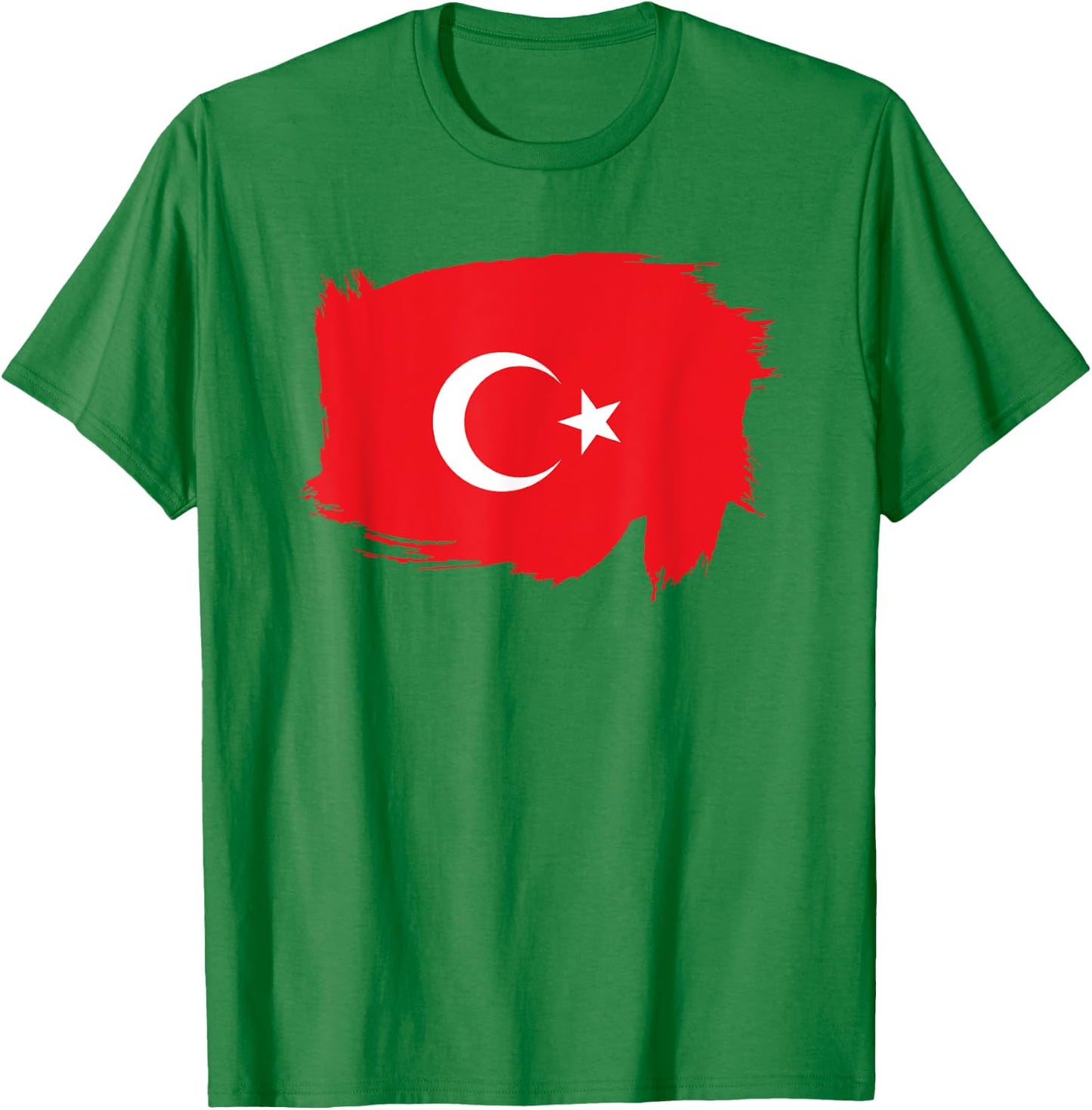 Türkei Flagge Türk Bayragi Design Damen Herren Deko Türkiye T-Shirt - T-Shirt | Irish Green