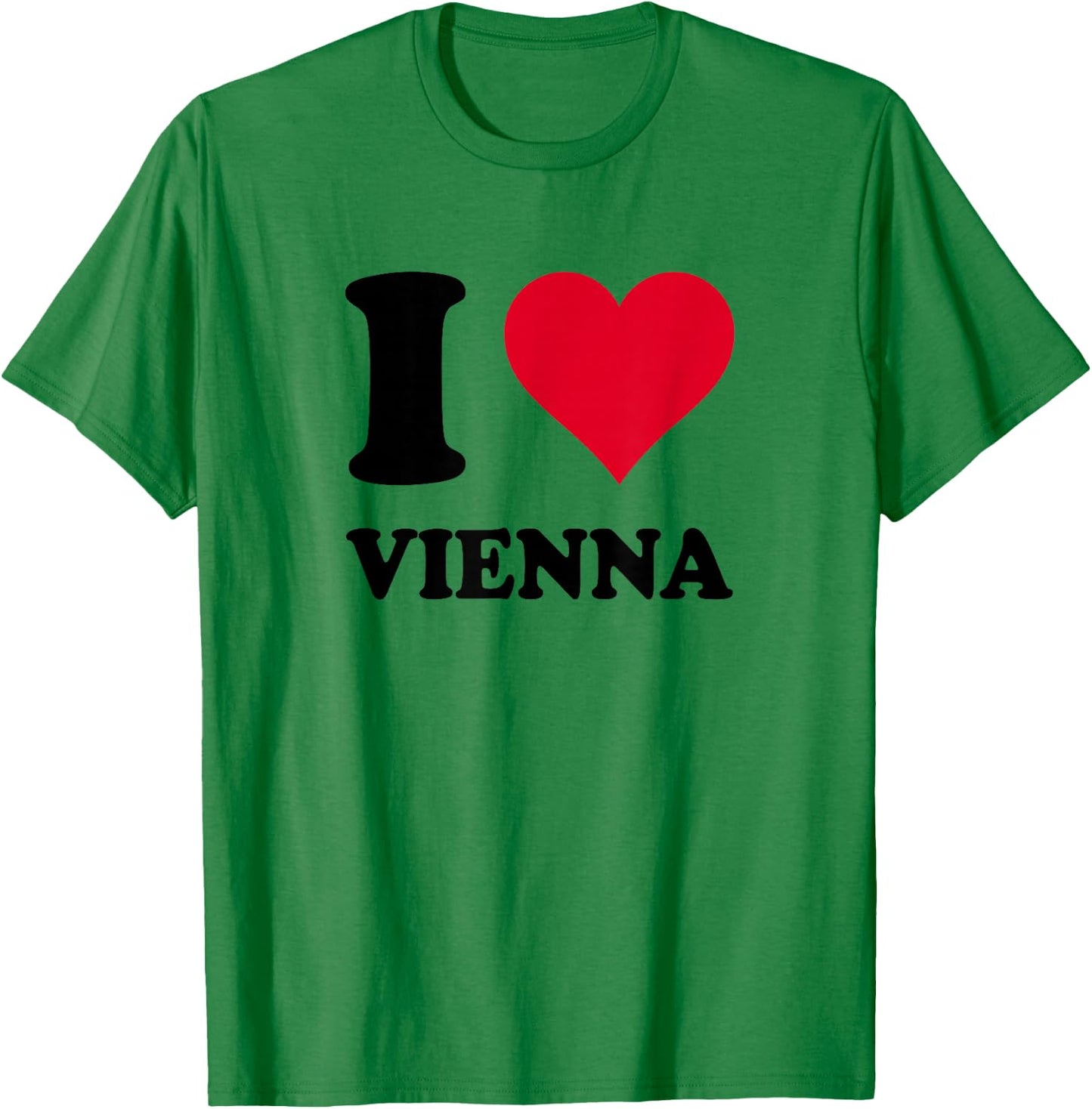 Ich Liebe Vienna T-Shirt - T-Shirt | Irish Green