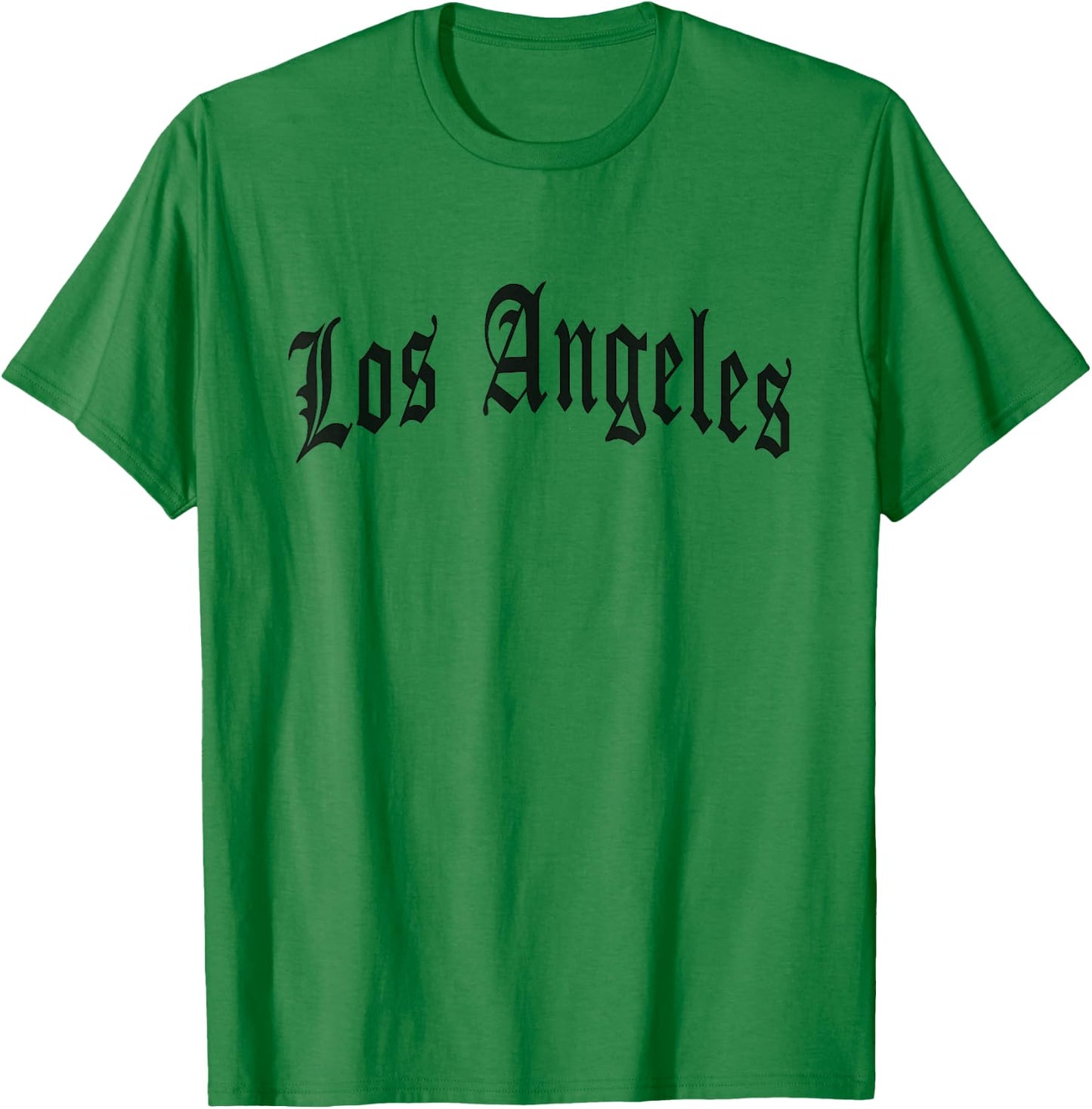 Los Angeles , White T-Shirt - T-Shirt | Irish Green
