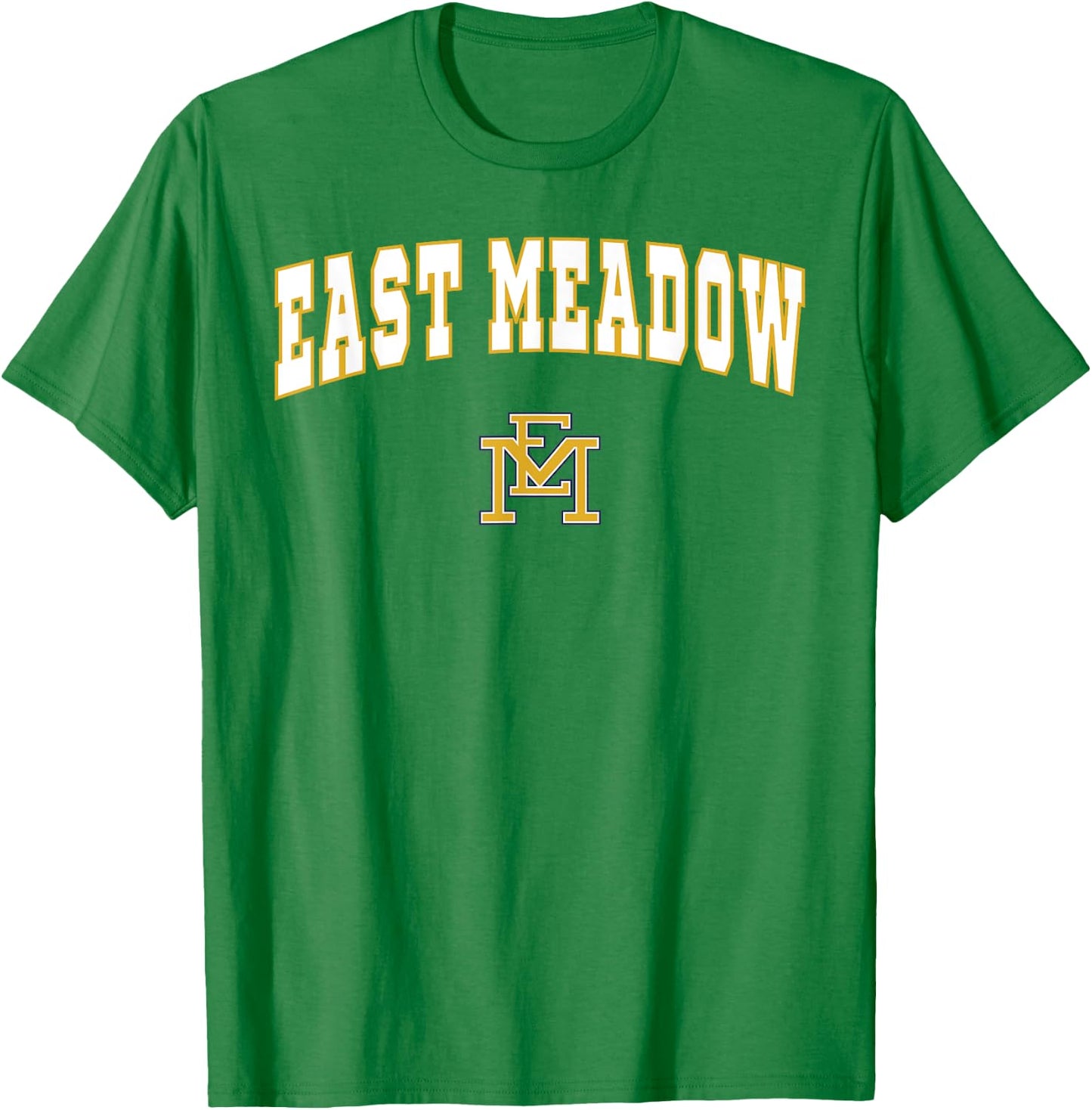 East Meadow High School Jets T-Shirt - T-Shirt | Irish Green