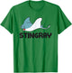 Stingray Ocean Sharks Love Stingrays T-Shirt - T-Shirt | Irish Green