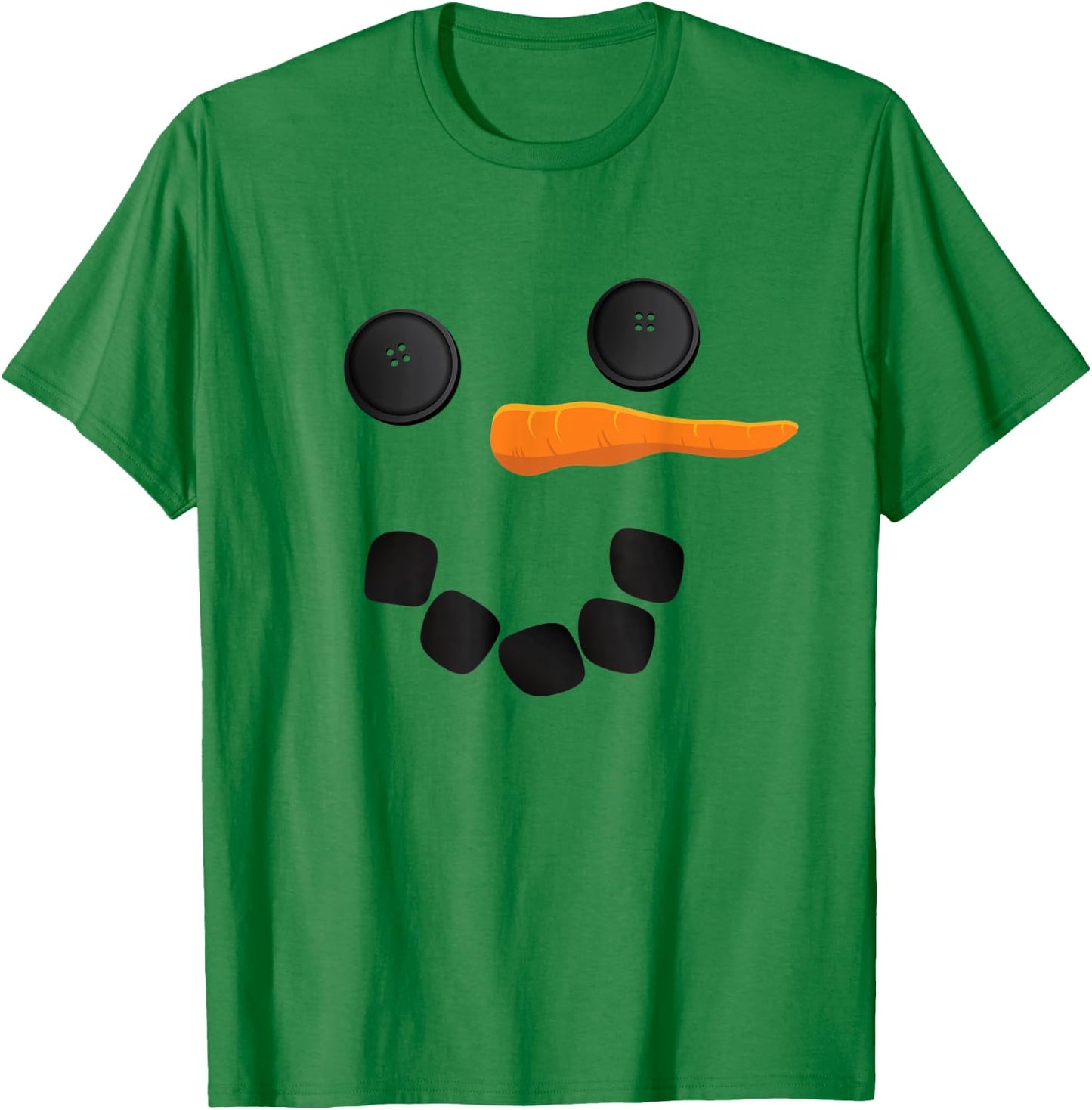 Snowman costume, Novelty for Winter fun Adults & Kids T-Shirt - T-Shirt | Irish Green