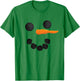 Snowman costume, Novelty for Winter fun Adults & Kids T-Shirt - T-Shirt | Irish Green
