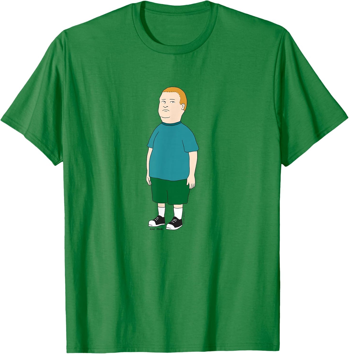 King of The Hill Bobby Hill Simple Standing Pose T-Shirt - T-Shirt | Irish Green