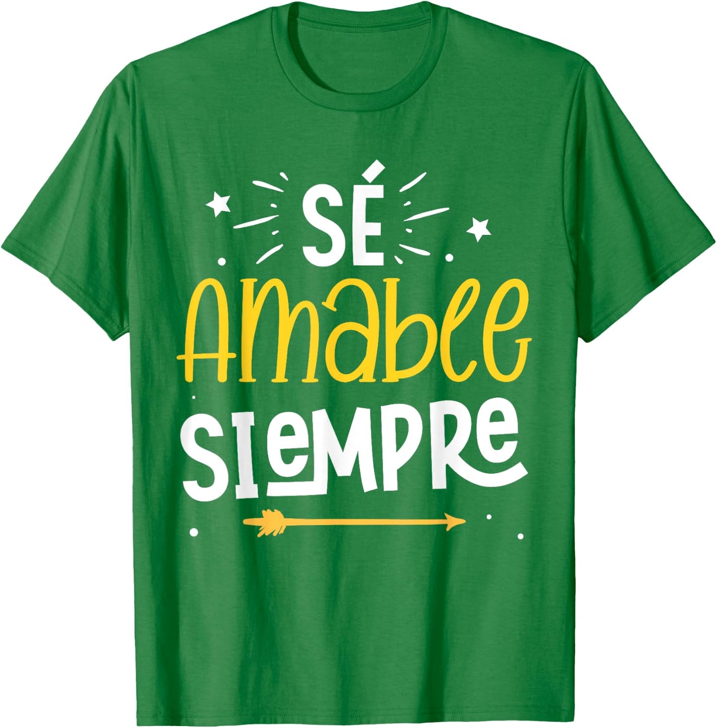 Matching Unity Day Orange Sé Amable Spanish Bilingual Kind T-Shirt - T-Shirt | Irish Green