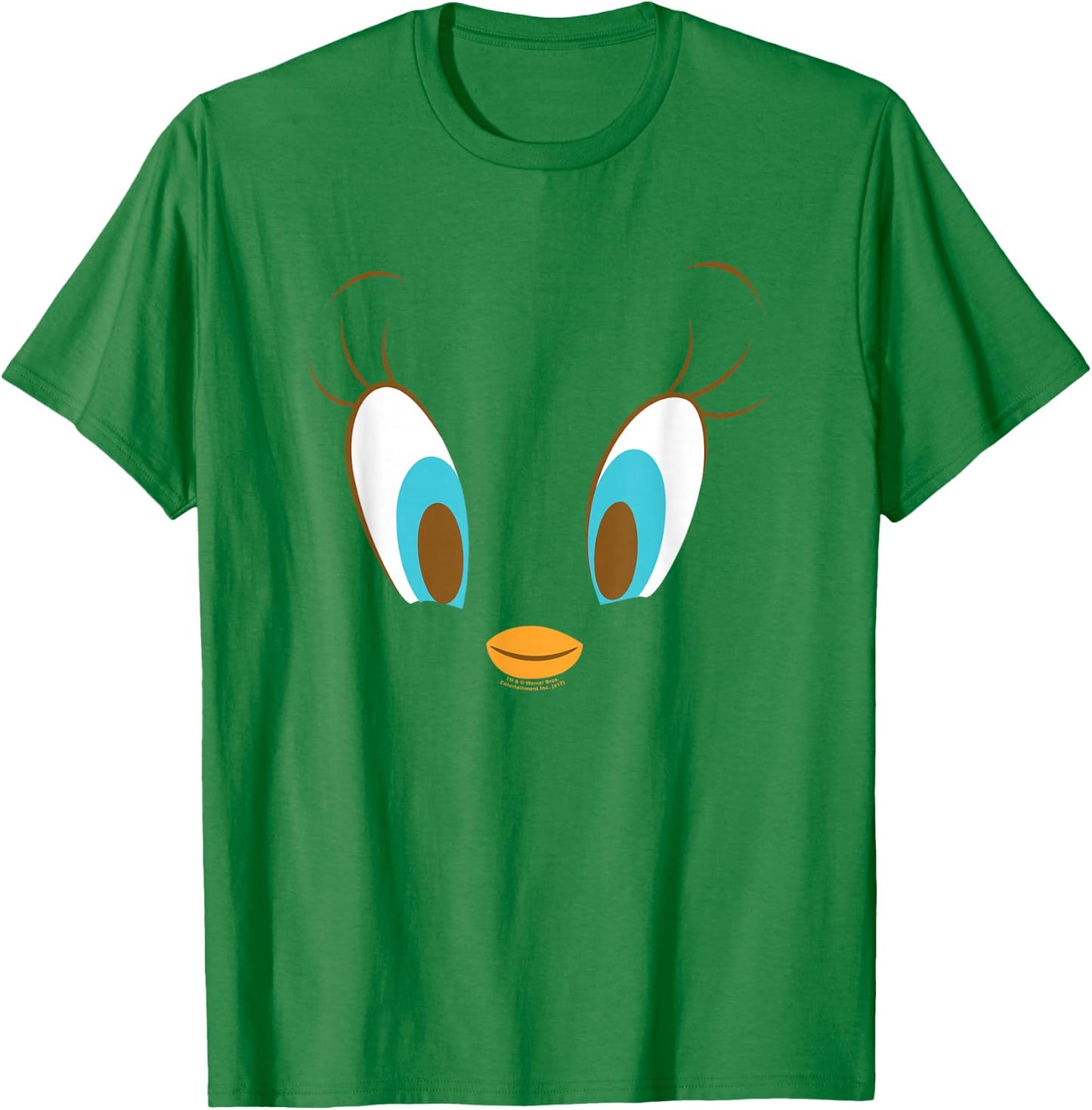 Looney Tunes Tweety Head T-Shirt - T-Shirt | Irish Green
