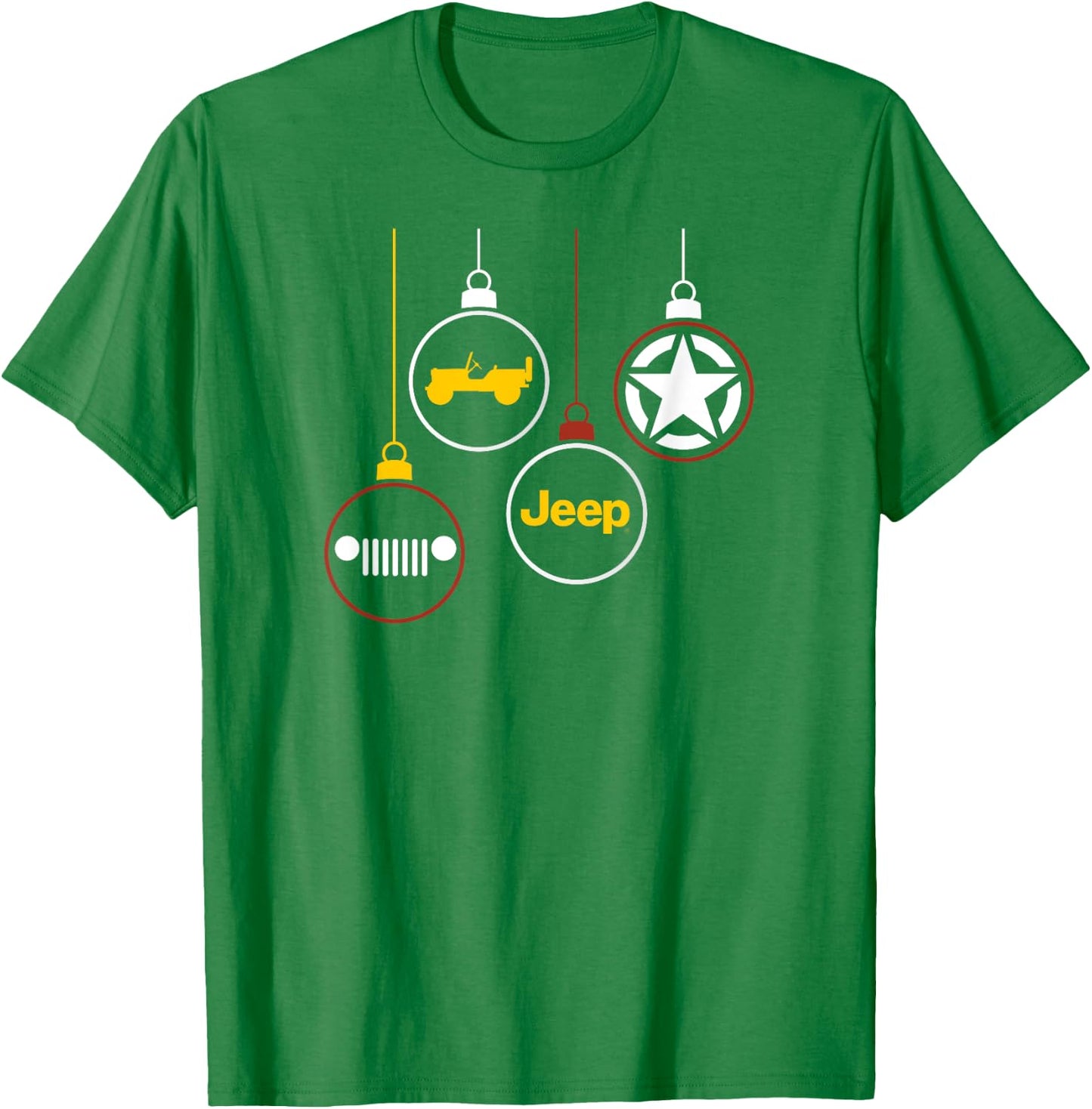 Jeep Ornaments T-Shirt - T-Shirt | Irish Green