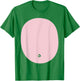 Pig Costume Halloween Animal T-Shirt - T-Shirt | Irish Green
