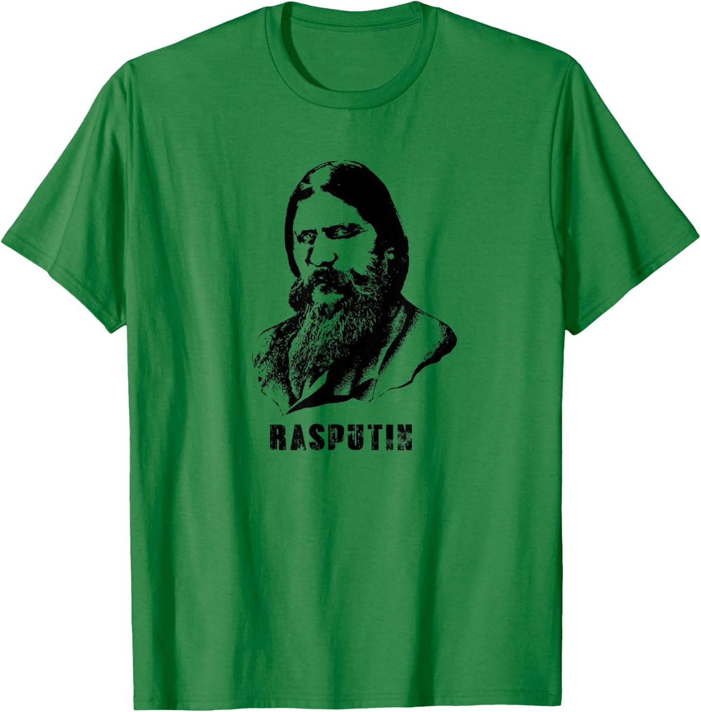 Grigori Rasputin Russian Revolution Romanov T-Shirt - T-Shirt | Irish Green