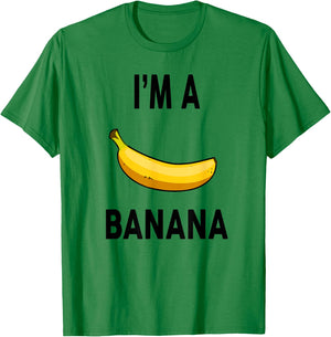 I'm a Banana Shirt Banana Im A Banana Shirt Halloween T-Shirt - T-Shirt | Irish Green
